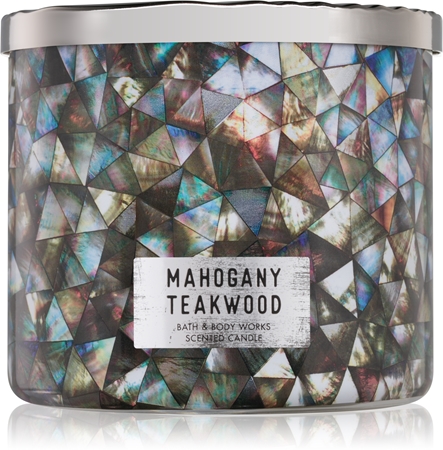 Bath & Body Works White Barn Mahogany Teakwood bougie parfumée