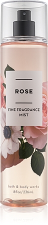 Bath & Body Works Rose spray corporal para mujer