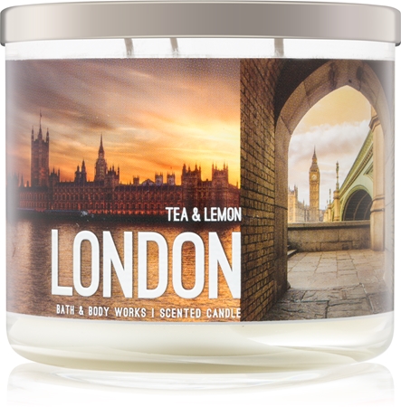 Bath & Body Works Tea & Lemon vela perfumada 411 g London