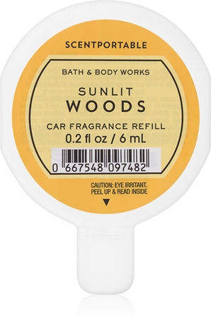 Bath & Body Works Sunlit Woods car air freshener