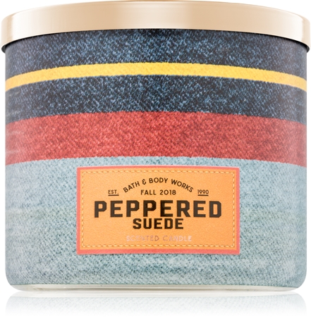 Bath & Body Works Peppered Suede αρωματικό κερί Ι.