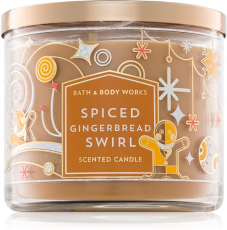 Bath & Body Works Spiced Gingerbread Swirl świeczka zapachowa