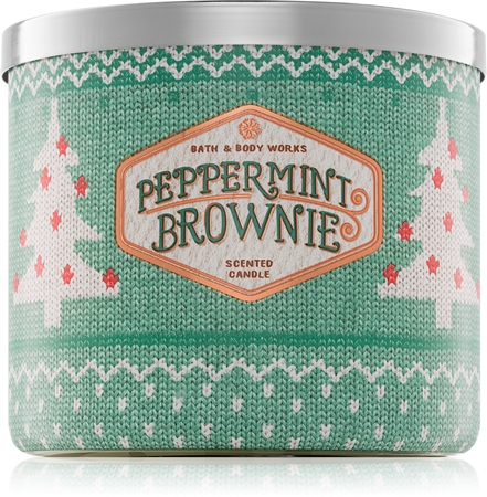 Bath & Body Works Peppermint Brownie vonná svíčka