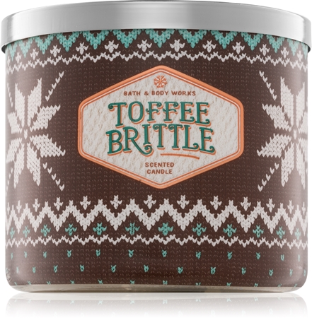 Bath & Body Works Toffee Brittle vonná svíčka