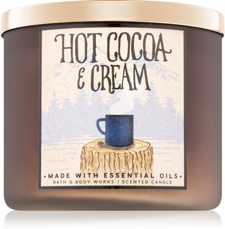 Bath & Body Works Hot Cocoa & Cream duftlys V.