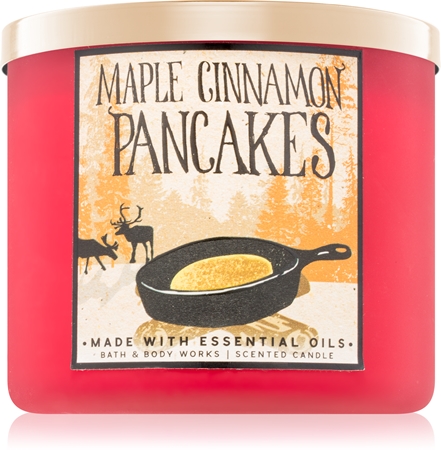 Bath & Body Works Maple Cinnamon Pancakes vonná svíčka
