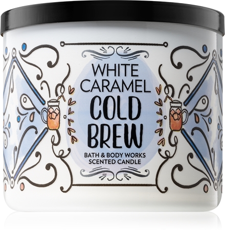 Bath & Body Works White Caramel Cold Brew vonná svíčka