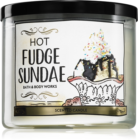 Bath & Body Works Hot Fudge Sundae vonná sviečka