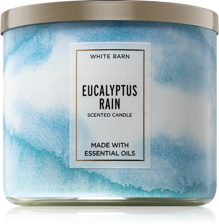 Bath & Body Works Eucalyptus Rain lumânare parfumată I.