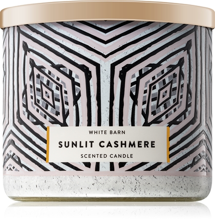 Bath & Body Works Sunlit Cashmere bougie parfumée