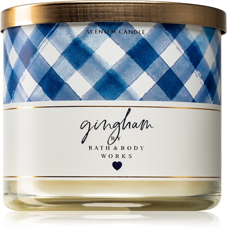 Bath & Body Works Gingham vonná svíčka