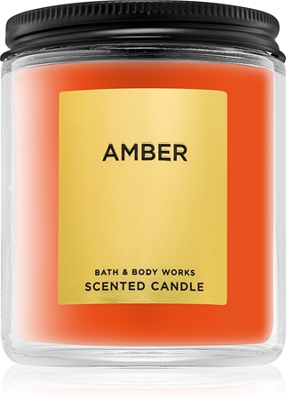 Bath & Body Works Amber vonná sviečka