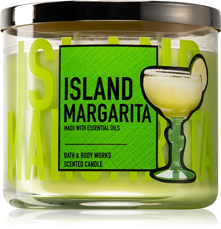 Bath & Body Works Island Margarita vonná sviečka IV.
