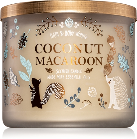 Bath & Body Works Coconut Macaroon lumânare parfumată