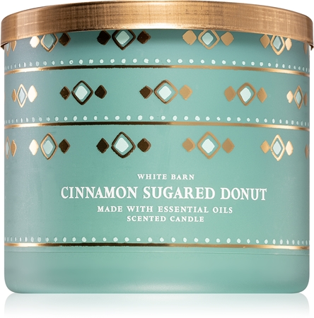 Bath & Body Works Cinnamon Sugared Donut illatos gyertya