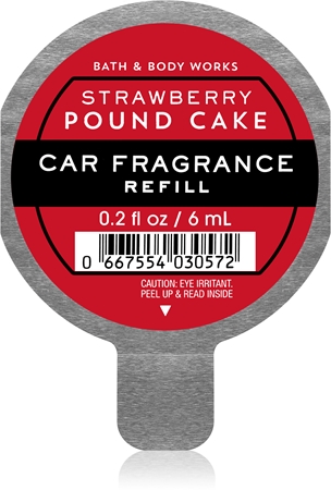 Bath & Body Works Strawberry Pound Cake aроматизатор за автомобил пълнител