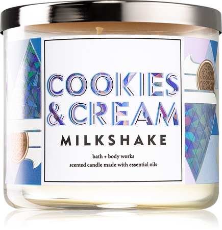 Bath & Body Works Cookies and Cream Milkshake αρωματικό κερί