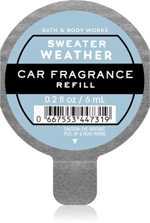 Bath & Body Works Sweater Weather désodorisant voiture recharge