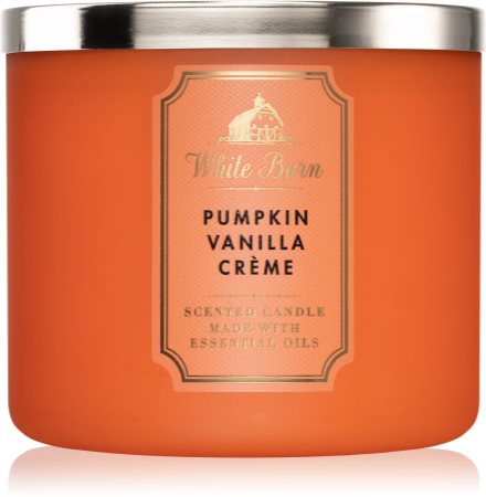 Bath & Body Works Pumpkin Vanilla Creme świeczka zapachowa