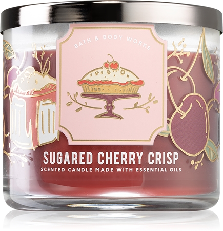 Sugared Cherry Crisp Bath and Body store Works