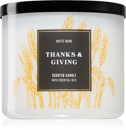 Bath & Body Works Thanks & Giving candela profumata