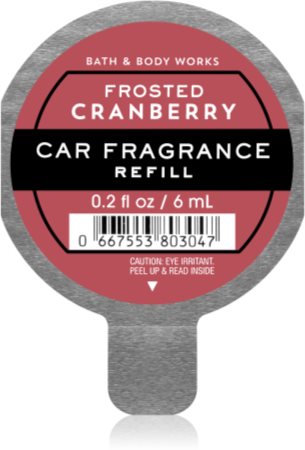 Bath & Body Works Frosted Cranberry vůně do auta náhradní náplň