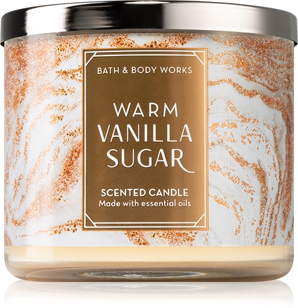 Bath & Body Works Warm Vanilla Sugar mirisna svijeća