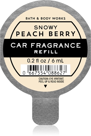 Bath & Body Works Snowy Peach Berry désodorisant voiture recharge