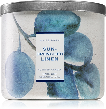 Bath & Body Works Sun-Drenched Linen Duftkerze I.