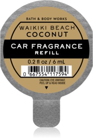 Bath & Body Works Waikiki Beach Coconut miris za auto zamjensko punjenje