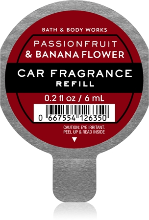 Bath & Body Works Passionfruit & Banana Flower vôňa do auta náhradná náplň