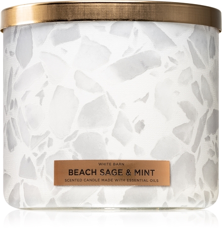 Bath & Body Works Beach Sage & Mint αρωματικό κερί