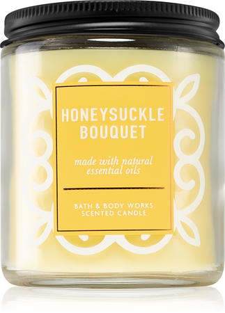 Bath & Body Works Honeysuckle Bouquet Duftkerze