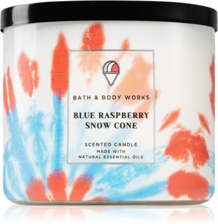 Bath & Body Works Blue Raspberry Snow Cone tuoksukynttilä