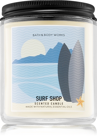 Bath & Body Works Surf Shop scented candle
