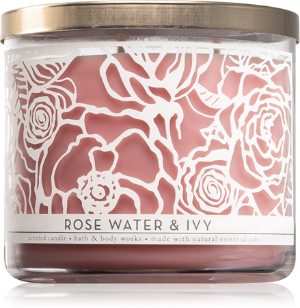 Bath & Body Works Rose Water & Ivy świeczka zapachowa