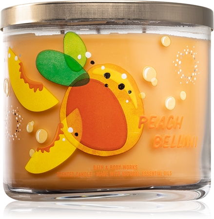 Bath & Body Works Peach Bellini bougie parfumée