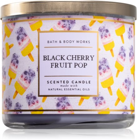 Bath & Body Works Black Cherry Fruit Pop vonná sviečka