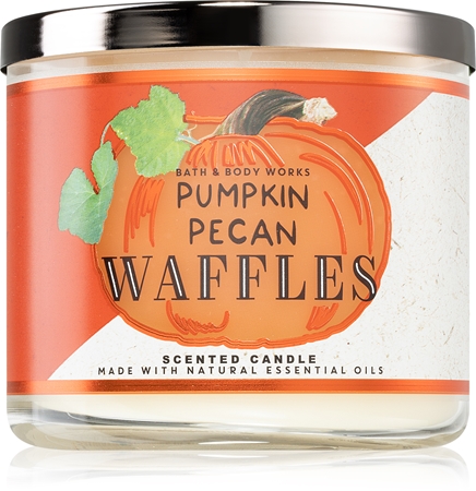 Bougeoir Bath & Body Works 3 Mèches – Grand Piédestal Citrouille 14,5 Oz