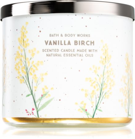 Bath & Body Works Vanilla Birch illatgyertya