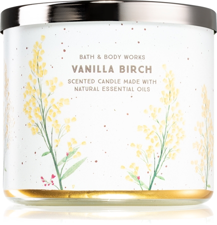 Bath & Body Works Vanilla Birch lumânare parfumată