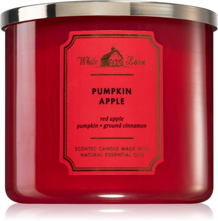 Bath & Body Works Pumpkin Apple vonná svíčka s esenciálními oleji