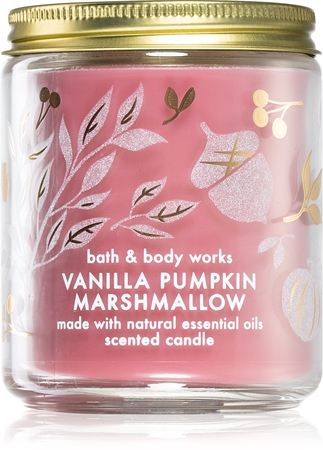 Bath & Body Works Vanilla Pumpkin Marshmallow dišeča sveča