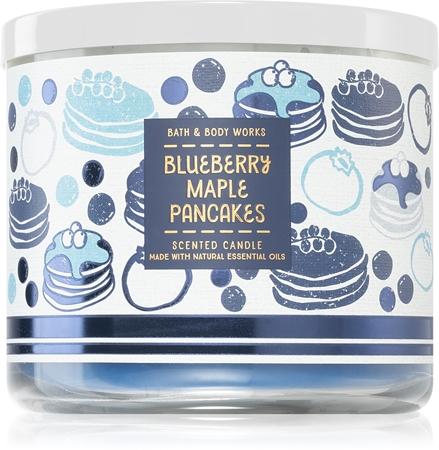Bath & Body Works Blueberry Maple Pancakes lumânare parfumată