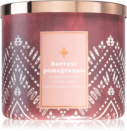 Bath & Body Works Harvest Pomegranate αρωματικό κερί με αιθέρια έλαια