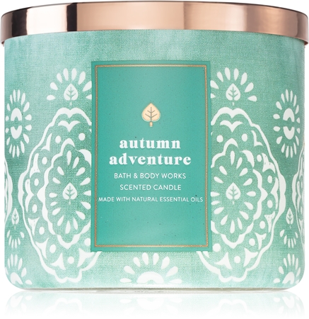Bath & Body Works Autumn Adventure tuoksukynttilä Eteerisillä Öljyillä