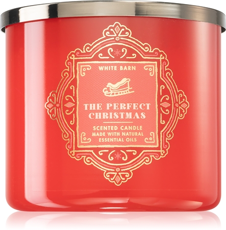 Bath & Body Works The Perfect Christmas Duftkerze   mit ätherischen Öl