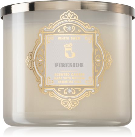 Bath & Body Works Fireside aromatizēta svece ar ēteriskajām eļļām