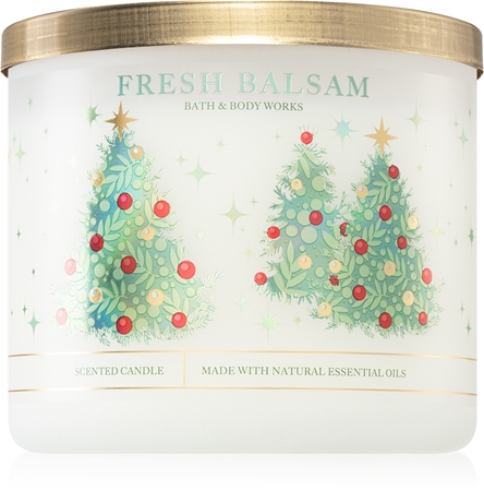 Bath & Body Works Fresh Balsam vela perfumada
