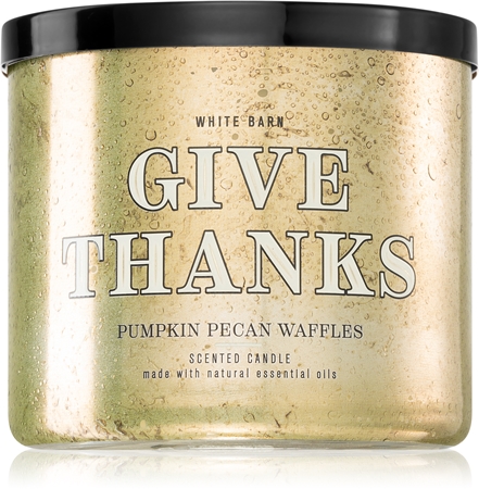 Bath & Body Works Pumpkin Pecan Waffles mirisna svijeća